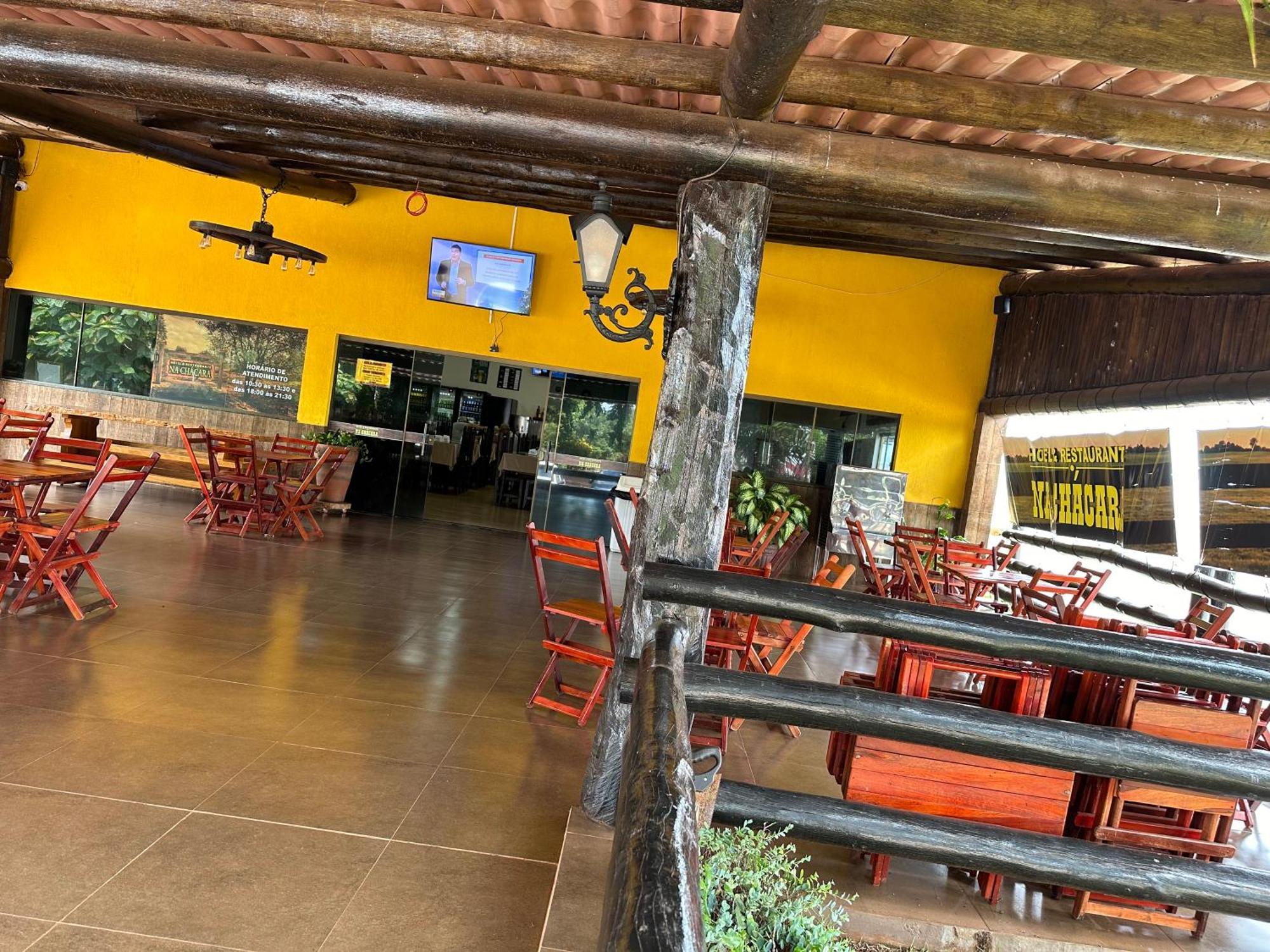Hotel E Restaurante Na Chacara ドウラドス エクステリア 写真
