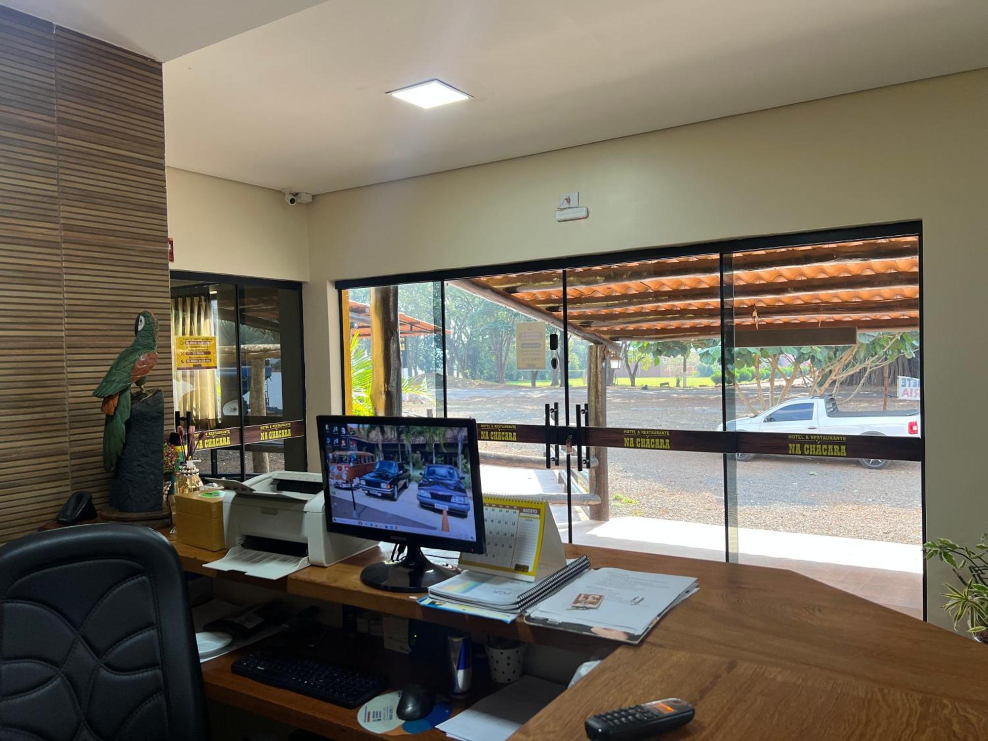 Hotel E Restaurante Na Chacara ドウラドス エクステリア 写真